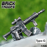 Custom Molded Weapon - M4 Carbine Battle Damaged Series