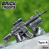 Custom Molded Weapon - M4 Carbine Battle Damaged Series