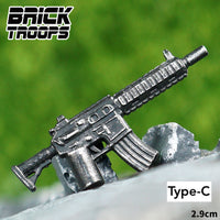 Custom Molded Weapon - M4 Carbine Battle Damaged Series